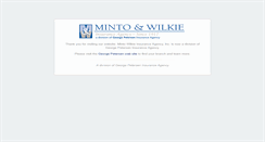 Desktop Screenshot of mintowilkie.com